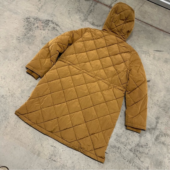Levi's Women's Quilted Diamond Sherpa Lined Jacket Size XL 
Long Parka Coat - Picture 12 of 12